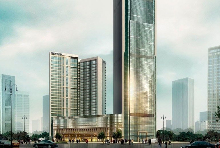 Sheraton Nanchang Hotel Exterior foto